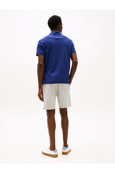 Tommy Hilfiger Men Preppy Navy Imd Regular Short Sleeve Polo T-Shirt