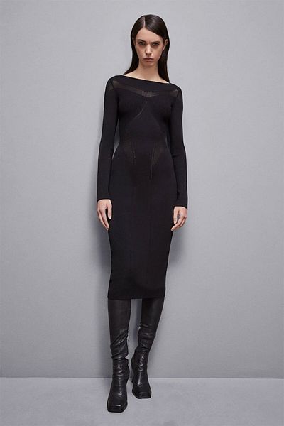 Patrizia Pepe ROCHIE SLIM - PATRIZIA PEPE - L, NEGRU