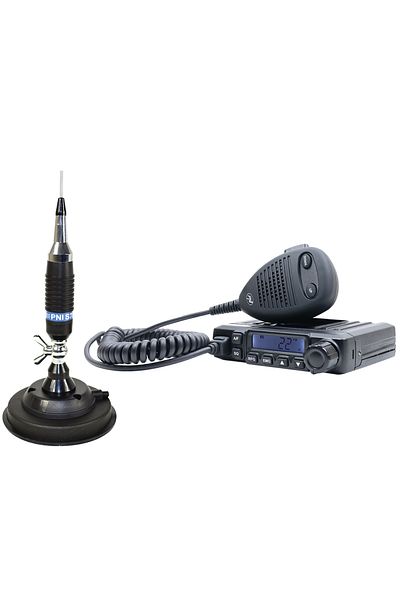 PNI CB radio station package PNI HP 6500 ASQ + CB antenna PNI S75
