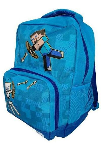 MINECRAFT Steve & Skeleton Kindergarten Backpack, 35 x 25 x 12 cm, Multicolor