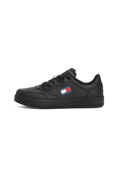 Tommy Hilfiger Tommy Hilfiger Men Black Retro Ess Mid Top Sneakers