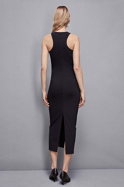 Patrizia Pepe ROCHIE CU DETALII METALICE - PATRIZIA PEPE - XS/S, NEGRU