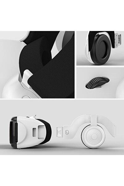 BiXXBi VR Headset 3D with Acrylic Lenses, Headphones & Gamepad — Fits 4.7–6.7" Phones (2024)