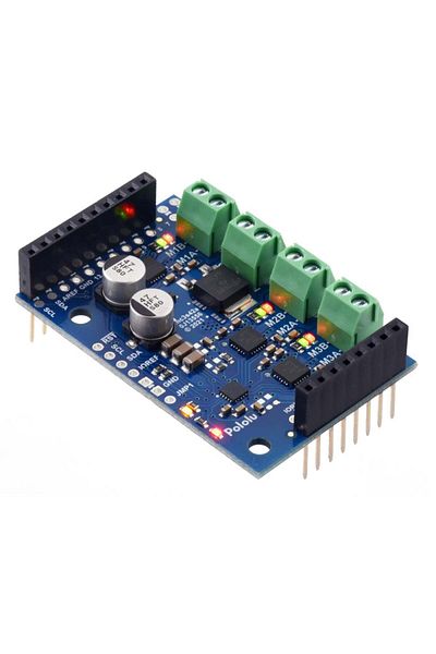 Pololu Motoron M3S256 three-motor controller shield