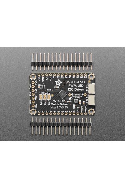 Adafruit Pwm 16x9 Charlieplex Led Matrix Driver With Is31fl3731