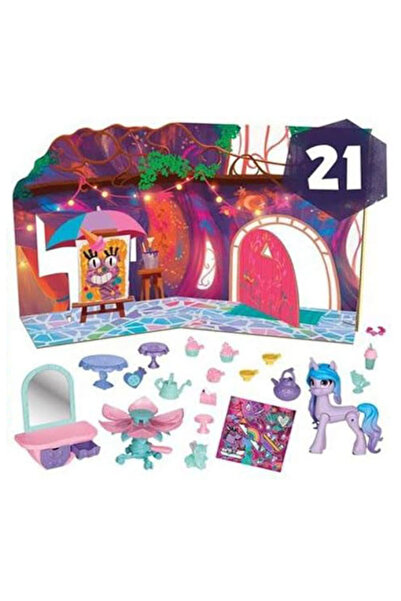 Hasbro My Little Pony - Unicorn Tea Party Playset, Izzy Moonbow with 21 pieces