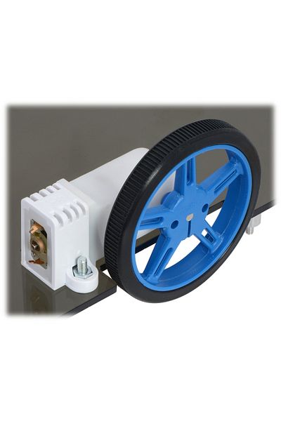 Pololu Mini Plastic Gearmotor Bracket Pair - Tall