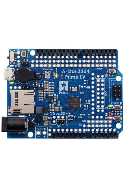 Pololu A-Star 32U4 Prime LV board with microSD