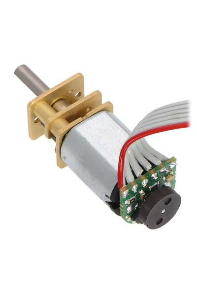Pololu Micro metal electric motor 380:1 HPCB 6V with extended shaft