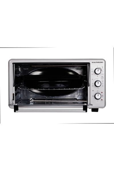 Hausberg Elektrická trouba HB-8000P 48 litrů, výkon 1800 W, max. teplota 230 stupňů, časovač se zvukovým alarmem
