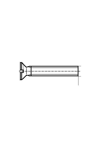 TME Steel screw set 3 mm (M3) X 18 mm (10 pieces)