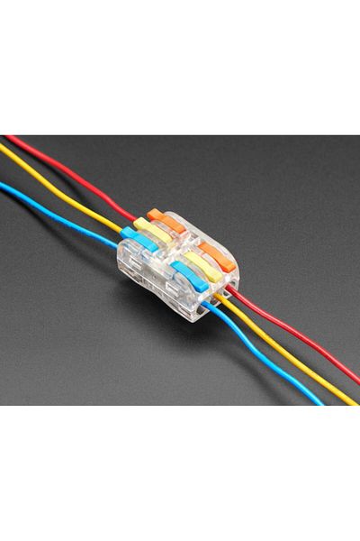 Adafruit 3-to-3 quick-action connector