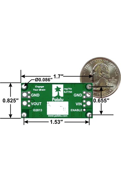 Pololu 9V Step-Up/Step-Down Regulator S18V20F9