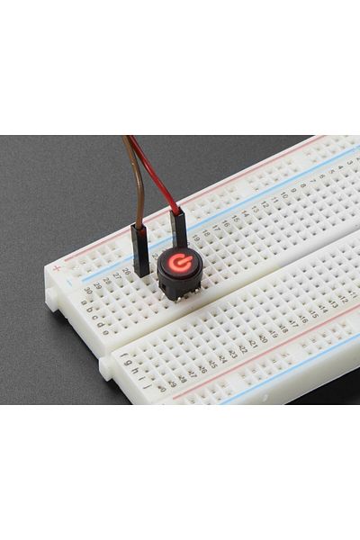 Adafruit Mini Momentary Pushbutton - Red