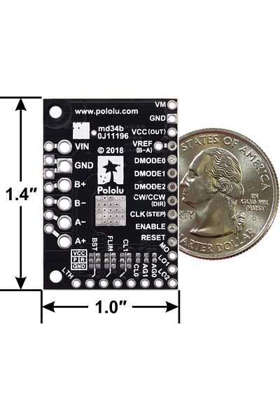 Pololu Stepper motor driver TB67S279FTG full breakout