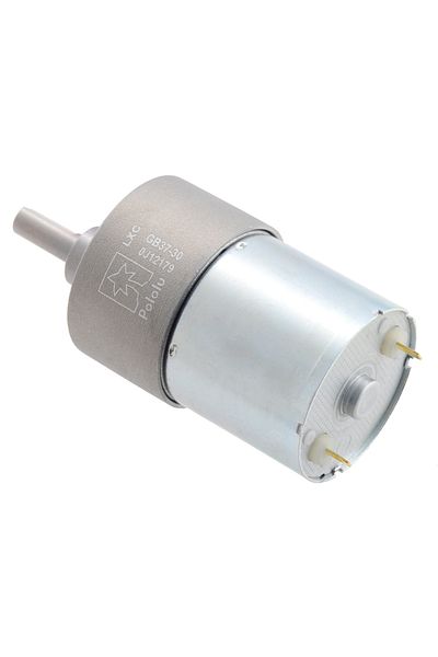 Pololu metal electric motor 24V, 30:1, 37Dx52L, helical pinion