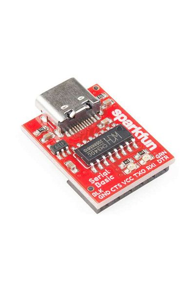 Sparkfun serial breakout with CH340C and USB-C