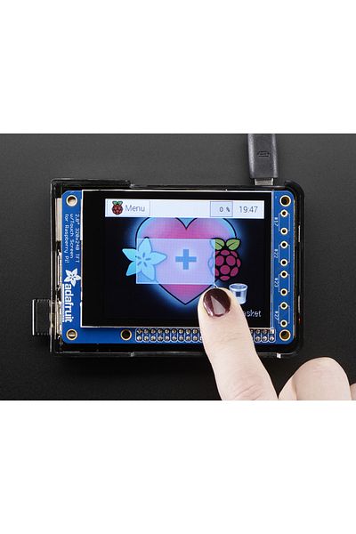 Adafruit PiTFT Plus Mini Kit 320x240 2.8" TFT + Capacitive Touchscreen