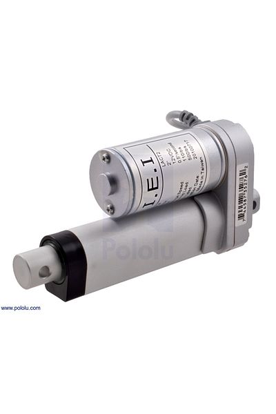 Pololu Linear Actuator LACT2-12V-20 without feedback 5.08 cm Stroke, 12V, 1.27 cm/s