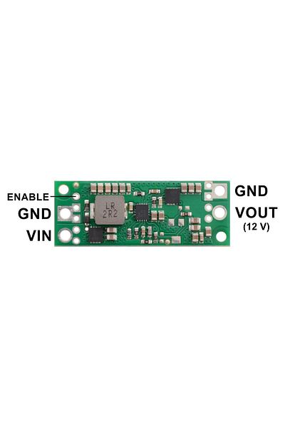 Pololu U3V70F12 12V step-up regulator