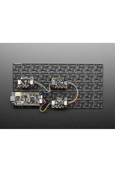 Adafruit Grilă de montare din aluminiu Swirly pentru PCB-uri cu distanțe de 0,1"