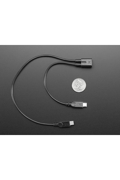 Adafruit Double Extension Cable - Micro USB