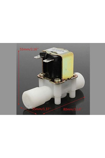 ROBOFUN Solenoid valve, water/air inlet flow switch