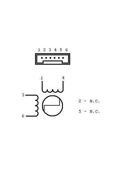 Sparkfun Stepper motor 200 steps Nema 15 Screw
