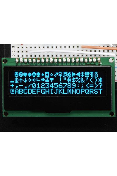 Adafruit Monochrome 2.3" 128x32 OLED Graphic Display Module Kit