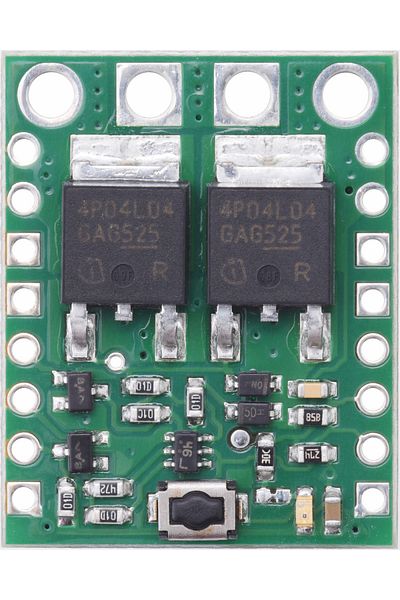 Pololu large push button, with reverse voltage protection