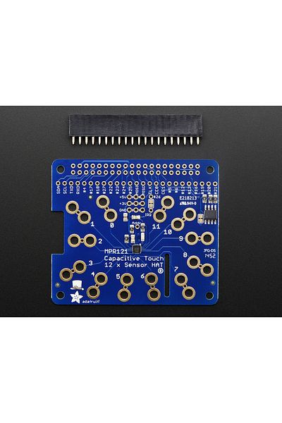 Adafruit Capacitive Touch HAT for Raspberry Pi - Mini Kit - MPR121
