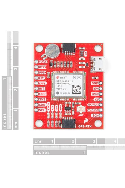Sparkfun Breakout SparkFun GPS-RTK NEO-M8P-2 (Qwiic)