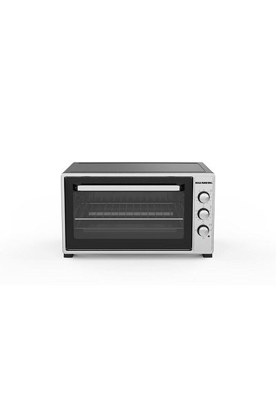 Hausberg Cuptor Electric Hb-9250ng, Capacitate 55 Litri, Putere 1400 W, Termostat, Gri/negru