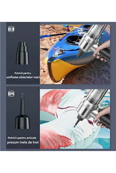 Xceed Aspirator auto portabil, pliabil, 15000pa, aspirare, suflare, aspirare, umflare, 3 viteze