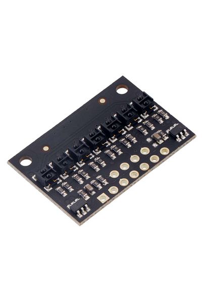 Pololu Line 7 analog sensor bar QTRX-HD-07A