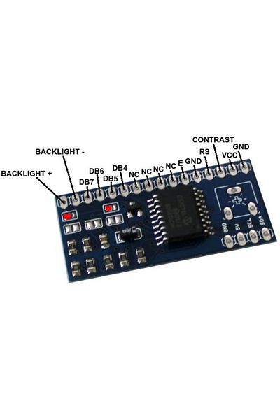 ROBOFUN I2C LCD board