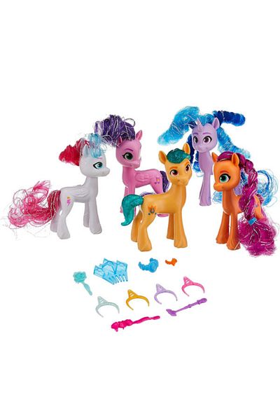 Hasbro Set of 5 figurines - My Little Pony, Unicorn Party Celebration