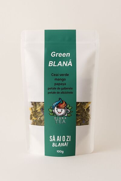 BLANĂ COFFEE Ceai Green 100g - 35 de porții
