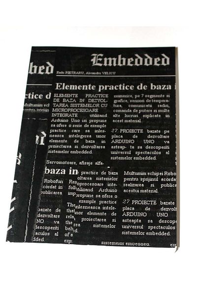 ROBOFUN Book - Practical Arduino Elements - 2nd edition - Romanian language
