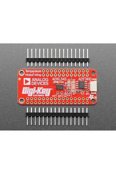 Adafruit Adxl343 Adt7410 Featherwing Sensor
