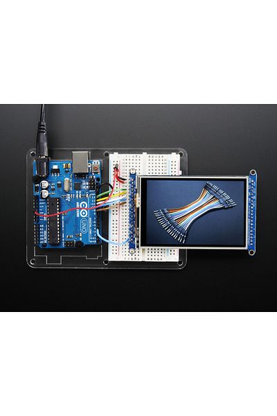 Adafruit 3.5" TFT 320x480 + Touchscreen Breakout Board w/MicroSD Socket - HXD8357D