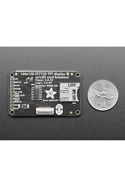 Adafruit TFT color display, 4.6cm, with MicroSD card breakout - ST7735R