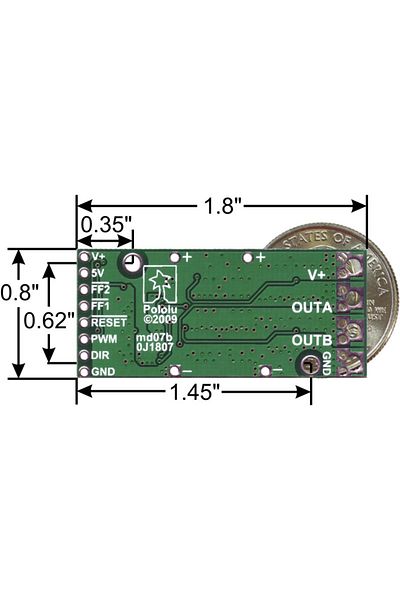 Pololu High Power Motor Driver 36v15