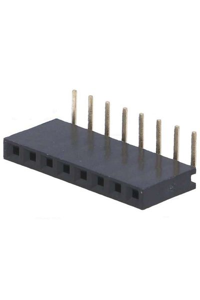 TME 8-pin female angled bar