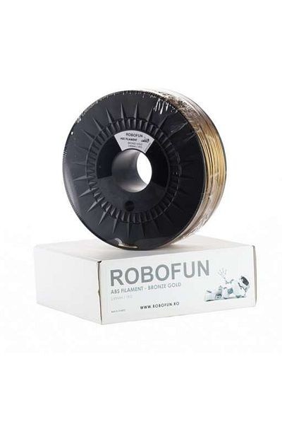 ROBOFUN Premium Filament Robofun ABS 1KG 3 mm - Bronze Gold
