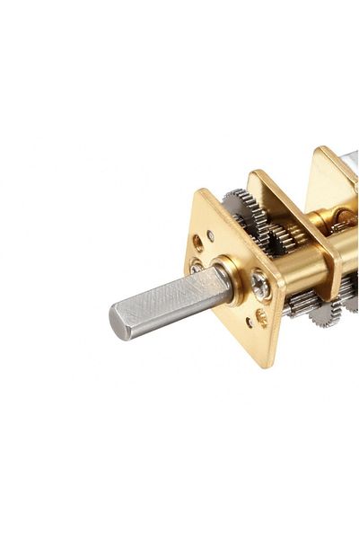 ROBOFUN Micro DC reduction motor GA12-N20, 6V, 100 RPM, with metal gears