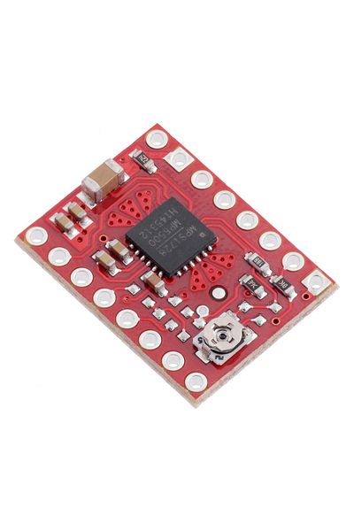 Pololu MP6500 stepper driver with potentiometer current control