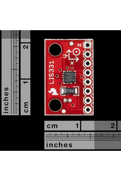 Sparkfun LIS331 accelerometer