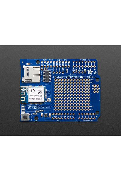 Adafruit Winc1500 Wifi Shield With Antenna Pcb