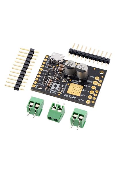 Pololu Tic T249 USB multi-interface stepper motor driver